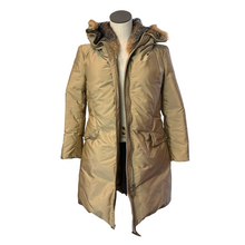 Load image into Gallery viewer, Ermanno Scervino Coat with Fur Trim size 38