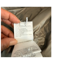 Load image into Gallery viewer, Ermanno Scervino Pleated Nylon Coat with Real Fur Collar size 38