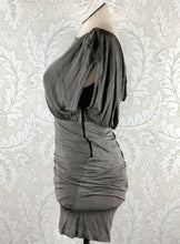Load image into Gallery viewer, Alice & Olivia “Air” Draped Mini Dress size M