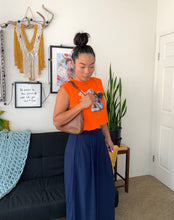 Load image into Gallery viewer, Line + Dot Palazzo Pants size S