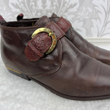 Load image into Gallery viewer, Looky Leather Strapped Boots size 37/7
