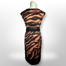 Load image into Gallery viewer, Karen Millen Animal Print Dress size 4