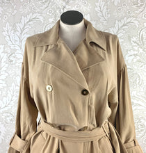 Load image into Gallery viewer, Zara Oversized Trench Coat Dress size M