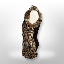 Load image into Gallery viewer, Jocelyn Reversible Rabbit Fur Vest size XS