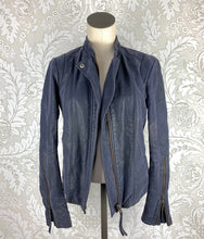 Load image into Gallery viewer, Free People Faux Suede Moto Jacket size 6