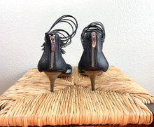 Load image into Gallery viewer, Coach Kitten Heel Strappy Sandals size 6.5