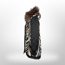 Load image into Gallery viewer, Intuition Mink Fur-Lined Reversible Parka size 34/4