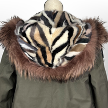 Load image into Gallery viewer, Intuition Mink Fur-Lined Reversible Parka size 34/4