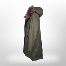 Load image into Gallery viewer, Intuition Mink Fur-Lined Reversible Parka size 34/4