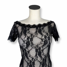 Load image into Gallery viewer, Off-the-shoulder Lace Dress size M
