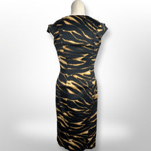 Load image into Gallery viewer, Karen Millen Animal Printed Fitted Dress size 6