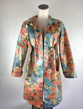 Load image into Gallery viewer, Leaf Printed Raincoat size XS
