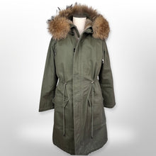 Load image into Gallery viewer, Annabelle Rabbit Fur Lined Parka size S