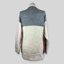 Load image into Gallery viewer, Anthropologie Faux Fur Colorblock Cardigan
