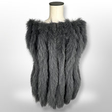 Load image into Gallery viewer, La Via Delle Spezie Knit Fur Vest S/M