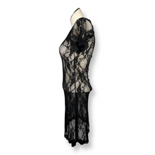 Load image into Gallery viewer, Off-the-shoulder Lace Dress size M
