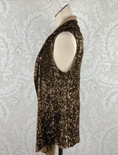 Load image into Gallery viewer, Peachoo + Krejberg Sequin Vest size S