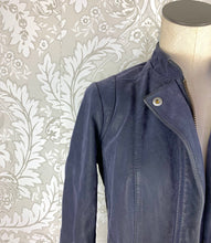 Load image into Gallery viewer, Free People Faux Suede Moto Jacket size 6