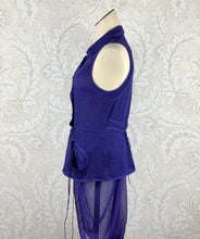 Load image into Gallery viewer, Vera Wang Mesh/Silk Vest size 4