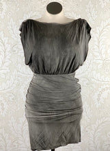 Load image into Gallery viewer, Alice & Olivia “Air” Draped Mini Dress size M