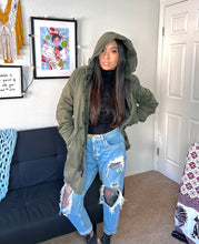 Load image into Gallery viewer, Rogue State Men’s Utility Trench Coat size S