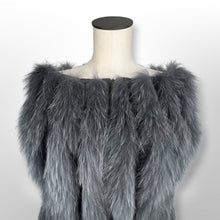 Load image into Gallery viewer, La Via Delle Spezie Knit Fur Vest S/M
