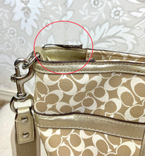 Load image into Gallery viewer, Coach Chelsea Heritage Stripe Signature Tote