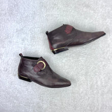 Load image into Gallery viewer, Looky Leather Strapped Boots size 37/7