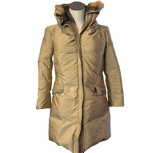 Load image into Gallery viewer, Ermanno Scervino Coat with Fur Trim size 38
