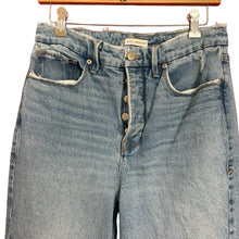 Load image into Gallery viewer, Good American Slightly Distressed Jeans size 29/8
