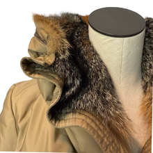 Load image into Gallery viewer, Ermanno Scervino Coat with Fur Trim size 38
