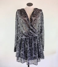 Load image into Gallery viewer, BCBGeneration Sheer Printed Dress size L
