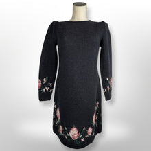 Load image into Gallery viewer, Club Monaco Floral Merino Wool Dress size XS
