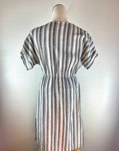 Load image into Gallery viewer, Intropia Striped Cotton Weave Dress size 38/6
