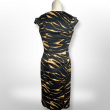 Load image into Gallery viewer, Karen Millen Animal Printed Fitted Dress size 6
