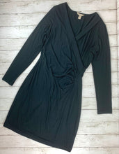 Load image into Gallery viewer, Banana Republic Faux Wrap Dress size L
