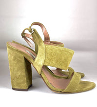 Load image into Gallery viewer, Tabitha Simmons Suede Sandals size 8
