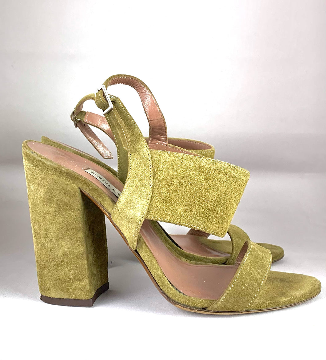 Tabitha Simmons Suede Sandals size 8
