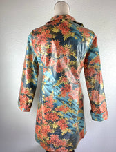 Load image into Gallery viewer, Leaf Printed Raincoat size XS

