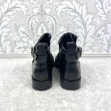 Load image into Gallery viewer, Zara Buckled Ankle Boots size 37/7
