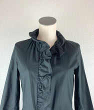 Load image into Gallery viewer, Club Monaco Ruffled Lapel Jacket size XS
