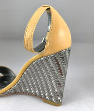 Load image into Gallery viewer, Coach Wedged Strappy Sandals size 6.5
