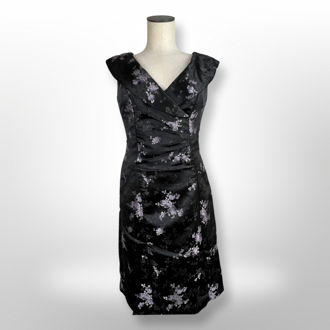 Kate Carty Floral Jacquard Dress size S