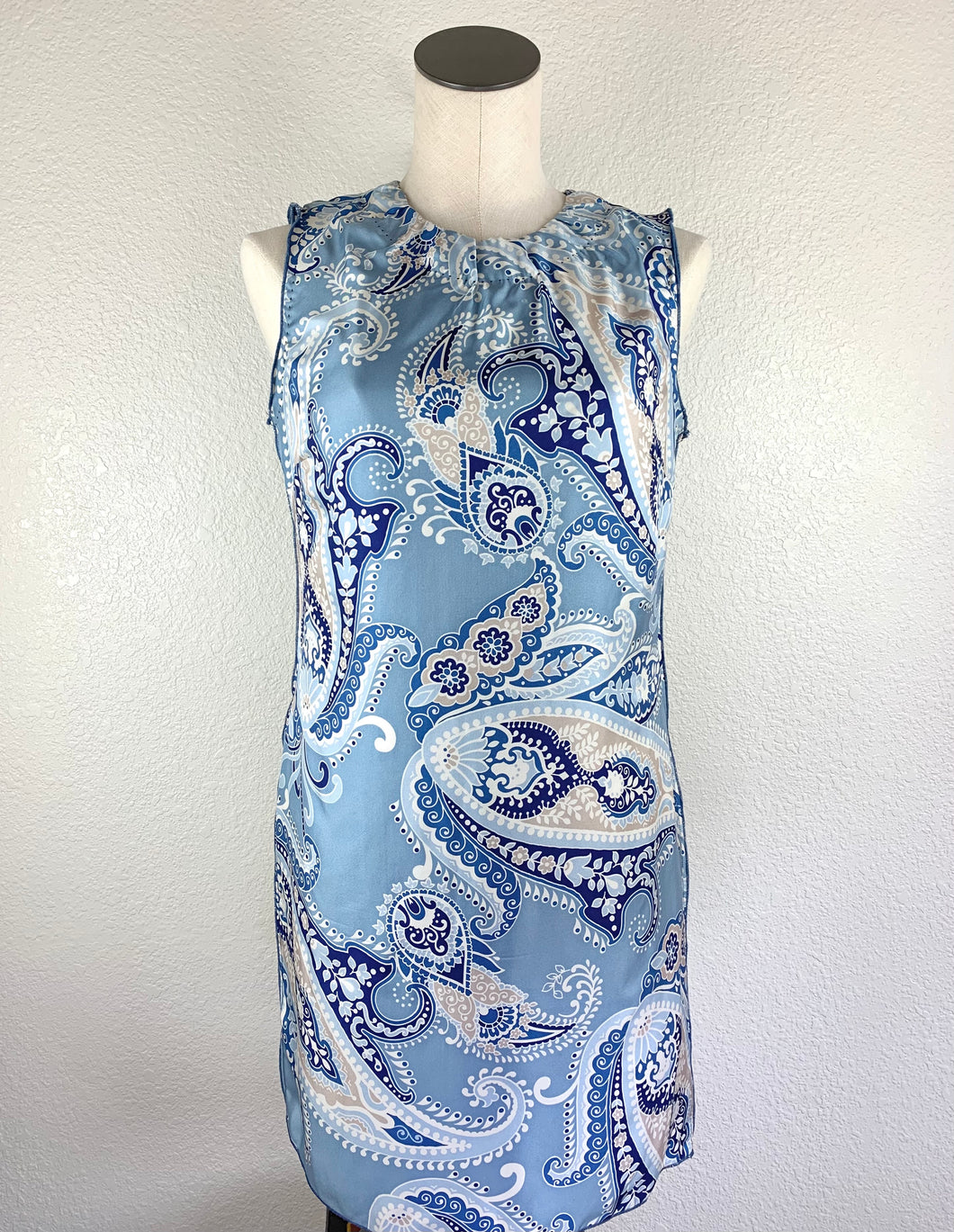 Altea Printed Silk Dress size S