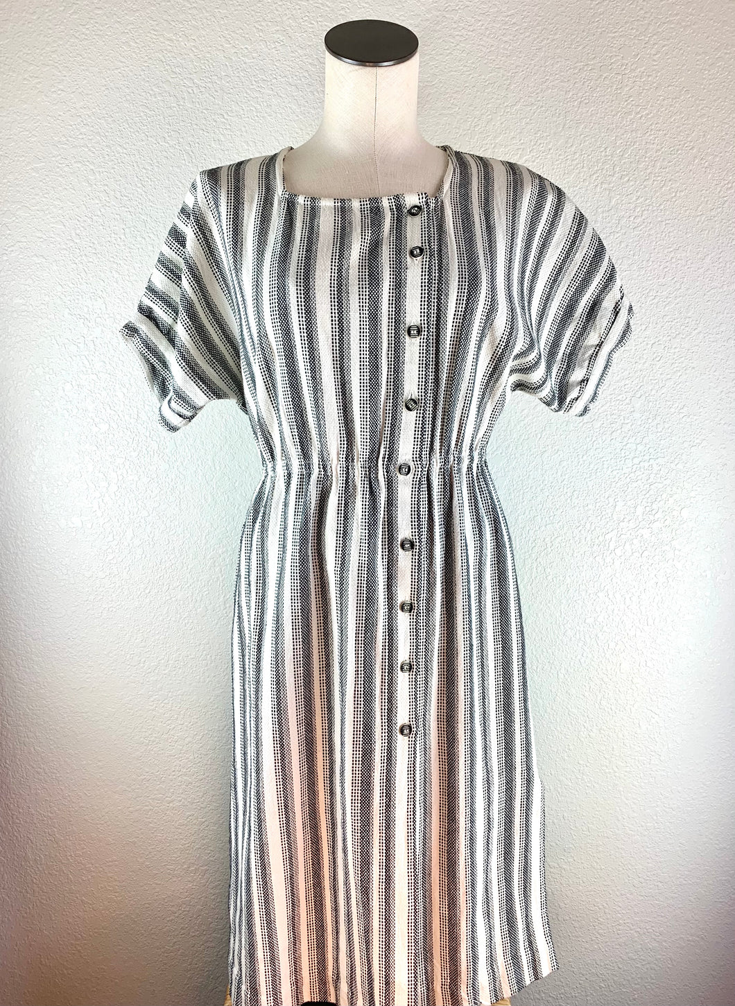 Intropia Striped Cotton Weave Dress size 38/6