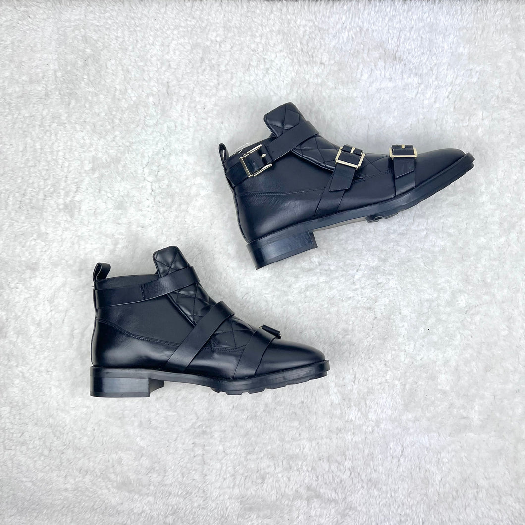 Zara Buckled Ankle Boots size 37/7