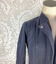 Load image into Gallery viewer, Free People Faux Suede Moto Jacket size 6
