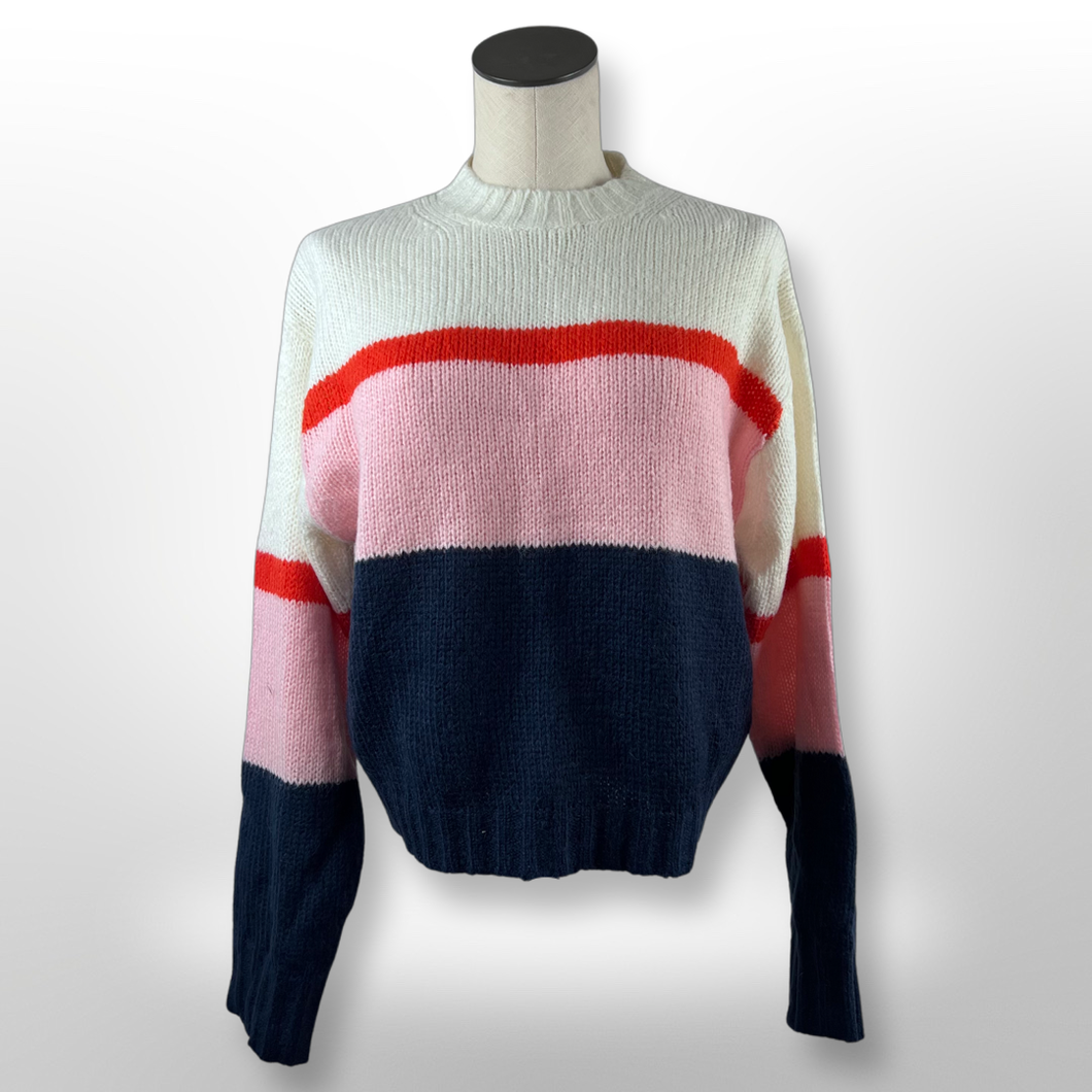 Rebecca Minkoff “Lillian” Striped Sweater size M