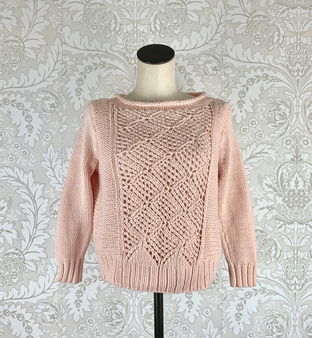 Armani Exchange Cropped Knit Sweater M