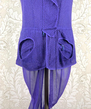 Load image into Gallery viewer, Vera Wang Mesh/Silk Vest size 4
